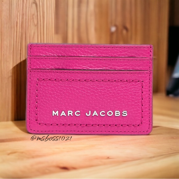 Marc Jacobs | Bags | Marc Jacobs Logo Pebbled Leather Card